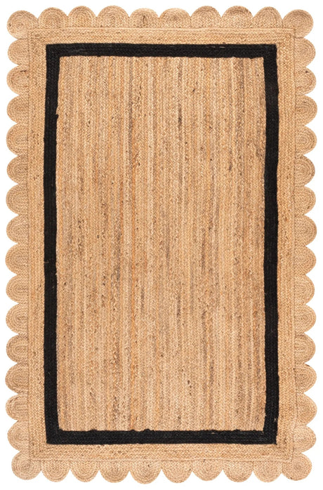 Safavieh Natural Fiber 5'-0" x 8'-0" Rug in Natural / Black