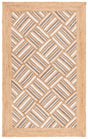 Safavieh Natural Fiber 4'-0" x 6'-0" Rug in Natural / Grey
