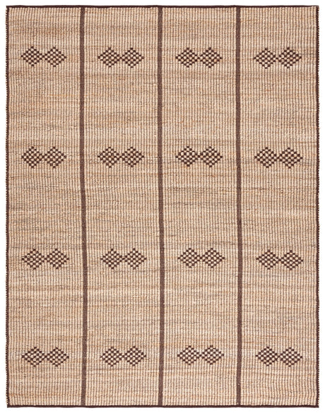Safavieh Natural Fiber Nf899A Natural/Brown Rug.