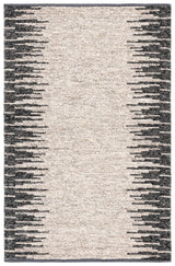 Safavieh Natural Fiber 4'-0" x 6'-0" Rug in Bleach / Black