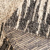 Safavieh Natural Fiber 4'-0" x 6'-0" Rug in Bleach / Black