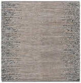 Safavieh Natural Fiber 6'-0" x 6'-0" Rug in Grey / Black