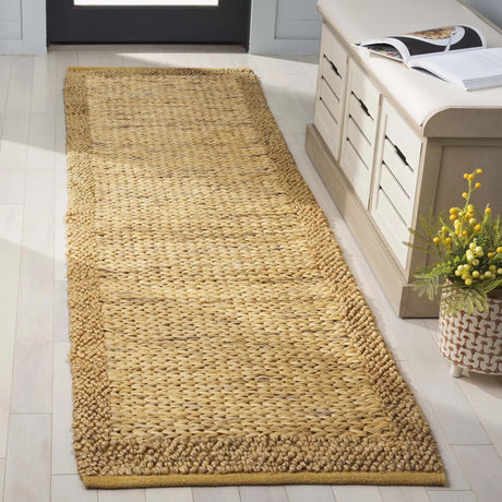 Safavieh Natural Fiber 2'-3" x 8'-0" Rug in Gold
