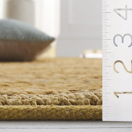 Safavieh Natural Fiber 4'-0" x 6'-0" Rug in Gold