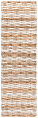 Safavieh Natural Fiber 2'-3" x 8'-0" Rug in Ivory / Brown