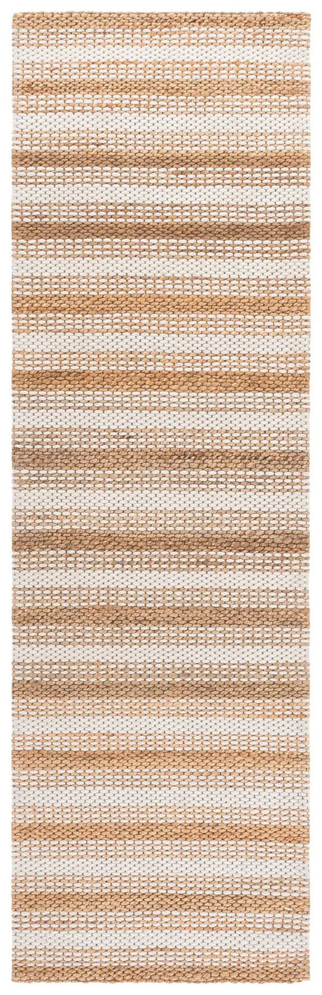 Safavieh Natural Fiber 2'-3" x 8'-0" Rug in Ivory / Brown