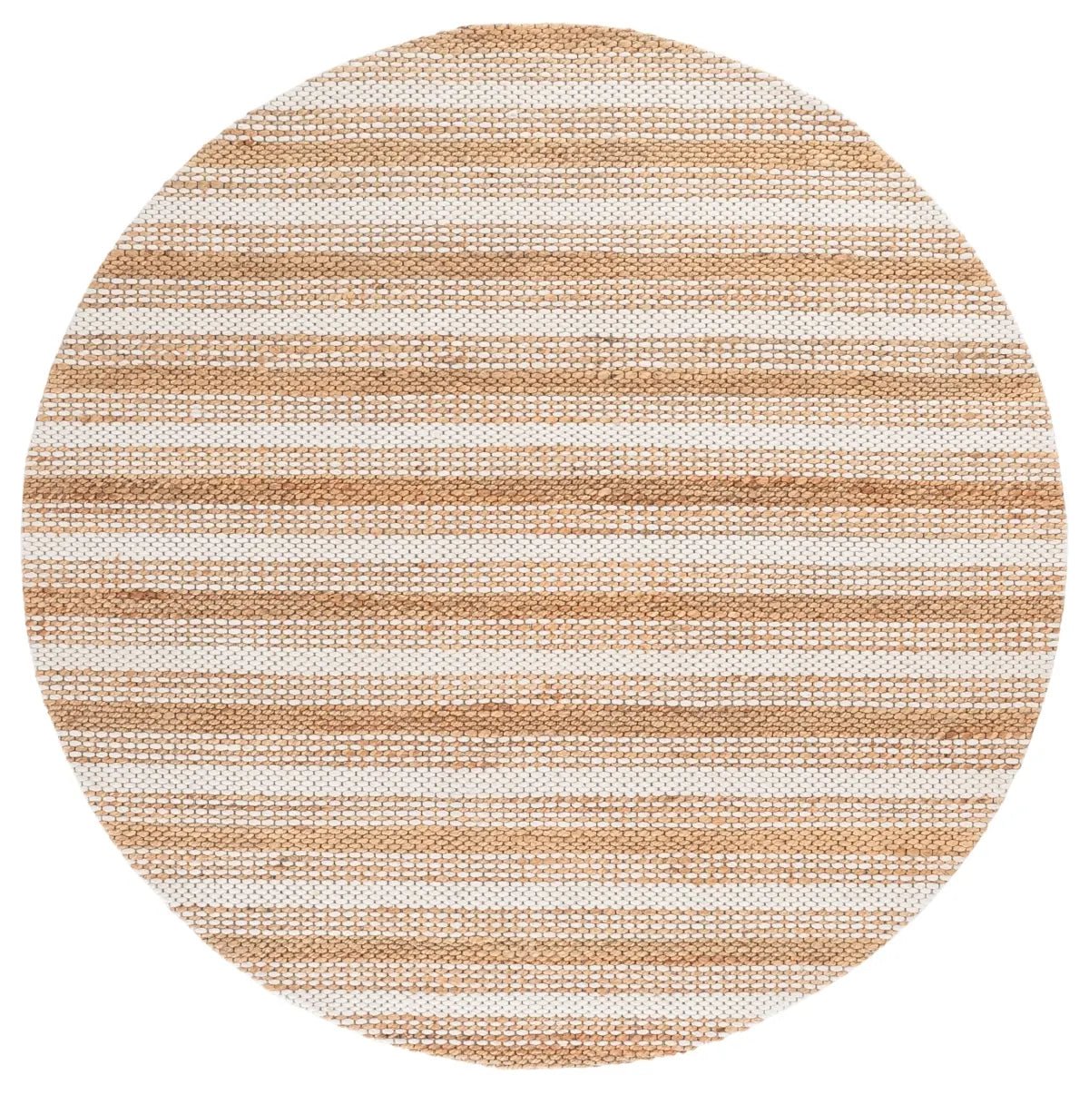 Safavieh Natural Fiber 6'-0" x 6'-0" Rug in Ivory / Brown