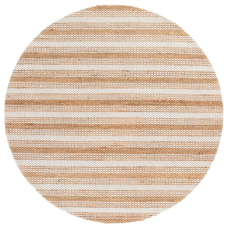 Safavieh Natural Fiber 6'-0" x 6'-0" Rug in Ivory / Brown