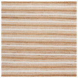 Safavieh Natural Fiber 6'-0" x 6'-0" Rug in Ivory / Brown