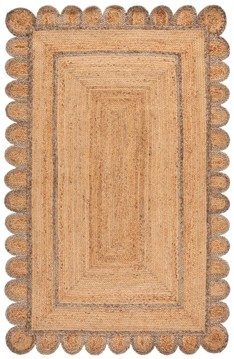 Safavieh Natural Fiber 5'-0" x 8'-0" Rug in Natural / Grey
