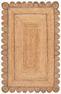 Safavieh Natural Fiber 5'-0" x 8'-0" Rug in Natural / Grey