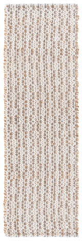 Safavieh Natural Fiber 2'-3" x 8'-0" Rug in Natural / Grey
