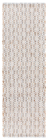 Safavieh Natural Fiber 2'-3" x 8'-0" Rug in Natural / Light Blue