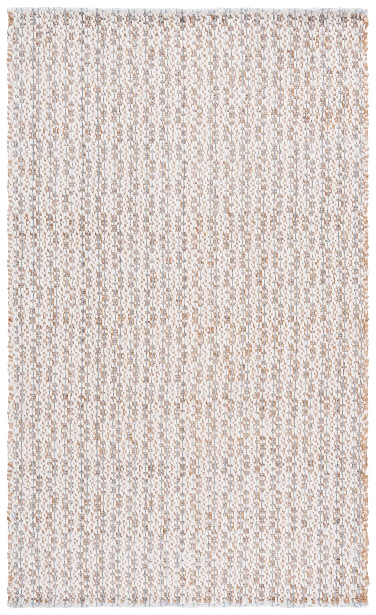 Safavieh Natural Fiber 4'-0" x 6'-0" Rug in Natural / Light Blue