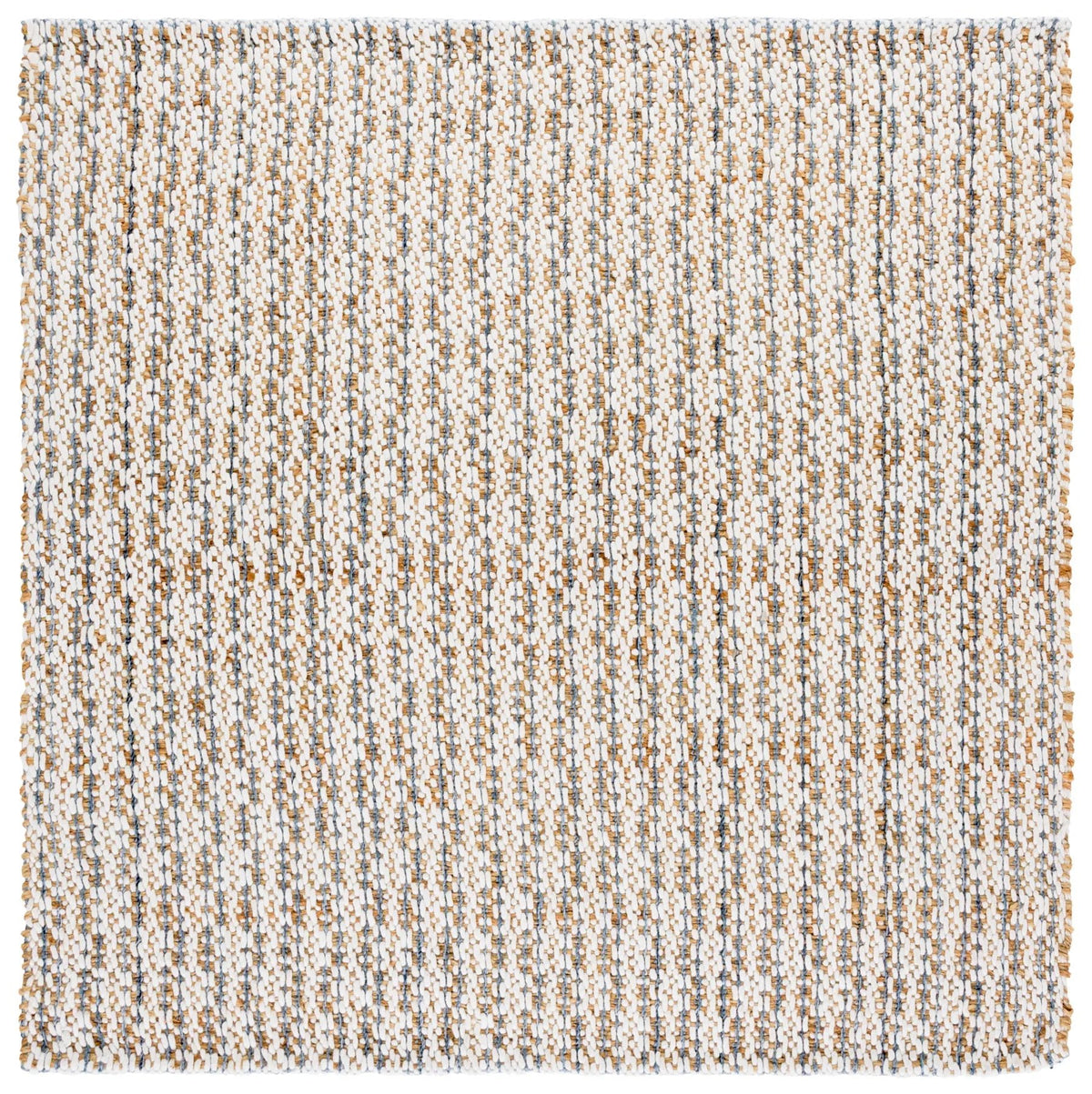 Safavieh Natural Fiber 6'-0" x 6'-0" Rug in Natural / Blue