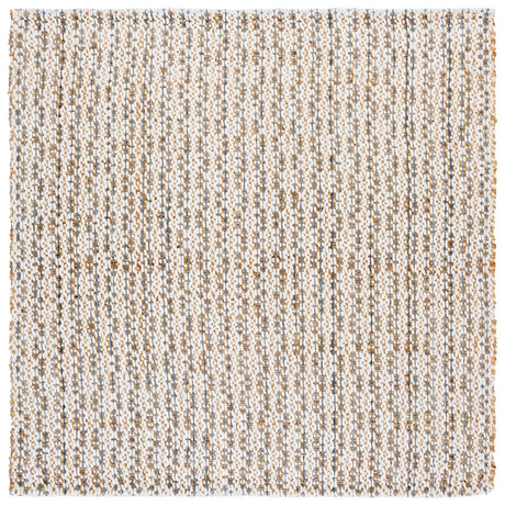 Safavieh Natural Fiber 6'-0" x 6'-0" Rug in Natural / Blue