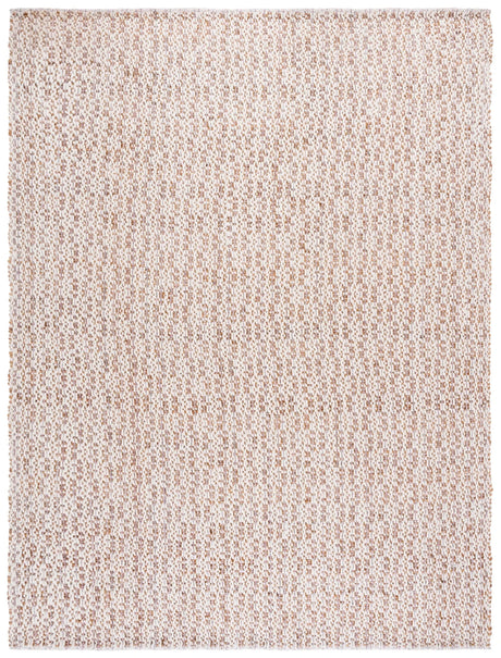 Safavieh Natural Fiber 8'-0" x 10'-0" Rug in Natural / Pink