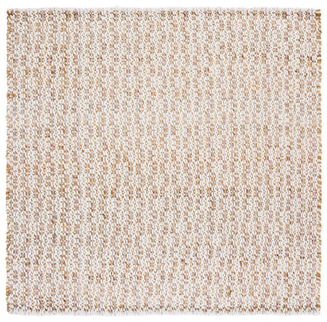 Safavieh Natural Fiber 6'-0" x 6'-0" Rug in Natural / Pink