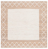 Safavieh Natural Fiber 6'-0" x 6'-0" Rug in Natural / Ivory
