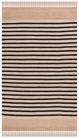 Safavieh Natural Fiber 4'-0" x 6'-0" Rug in Natural / Black