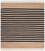 Safavieh Natural Fiber 6'-0" x 6'-0" Rug in Natural / Black