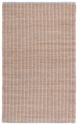 Safavieh Natural Fiber 4'-0" x 6'-0" Rug in Natural / Grey