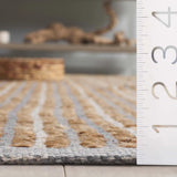 Safavieh Natural Fiber 4'-0" x 6'-0" Rug in Natural / Grey