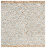 Safavieh Natural Fiber 6'-0" x 6'-0" Rug in Grey / Bleach