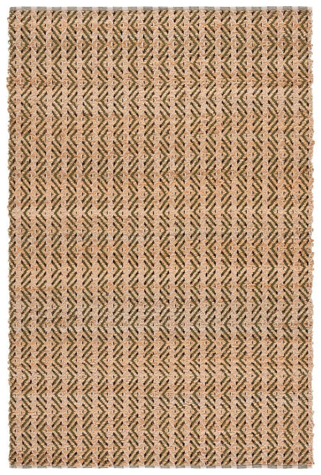 Safavieh Natural Fiber 5'-0" x 8'-0" Rug in Natural / Green