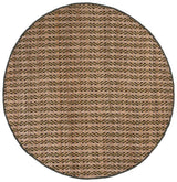 Safavieh Natural Fiber 7'-0" x 7'-0" Rug in Natural / Green