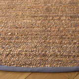 Safavieh Natural Fiber 7'-0" x 7'-0" Rug in Natural / Grey