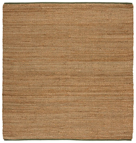 Safavieh Natural Fiber 6'-6" x 6'-6" Rug in Natural / Green