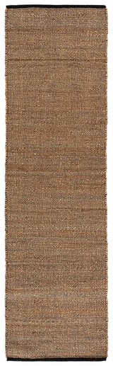 Safavieh Natural Fiber 2'-3" x 8'-0" Rug in Natural / Black