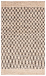 Safavieh Natural Fiber 4'-0" x 6'-0" Rug in Beige / Black