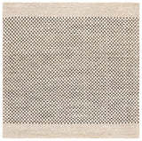 Safavieh Natural Fiber 6'-6" x 6'-6" Rug in Beige / Black