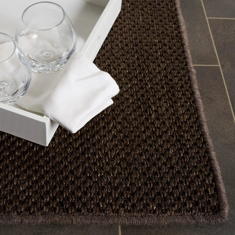 Safavieh Natural Fiber 4'-0" x 6'-0" Rug in Brown / Brown