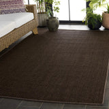 Safavieh Natural Fiber 4'-0" x 6'-0" Rug in Brown / Brown