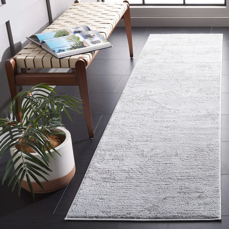 Safavieh Neptune 2'-2" x 8'-0" Rug in Light Grey / Grey