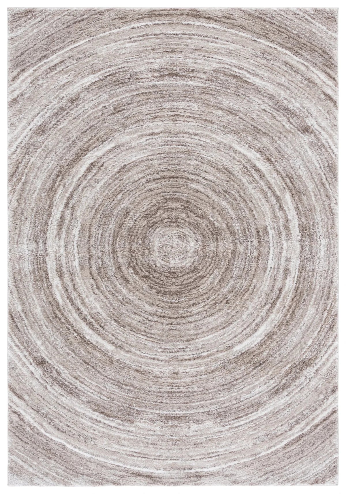 Safavieh Northport 800 4'-0" x 6'-0" Rug in Taupe / Ivory