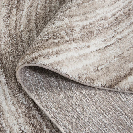 Safavieh Northport 800 4'-0" x 6'-0" Rug in Taupe / Ivory