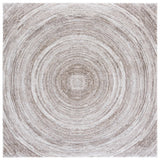 Safavieh Northport 800 6'-7" x 6'-7" Rug in Taupe / Ivory