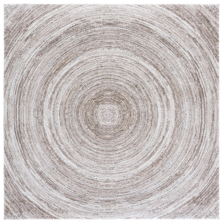 Safavieh Northport 800 6'-7" x 6'-7" Rug in Taupe / Ivory