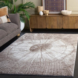 Safavieh Northport 800 4'-0" x 6'-0" Rug in Taupe / Ivory