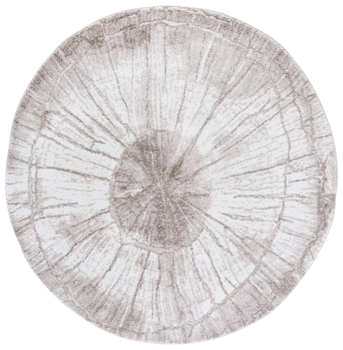 Safavieh Northport 800 6'-7" x 6'-7" Rug in Taupe / Ivory