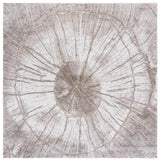 Safavieh Northport 800 6'-7" x 6'-7" Rug in Taupe / Ivory