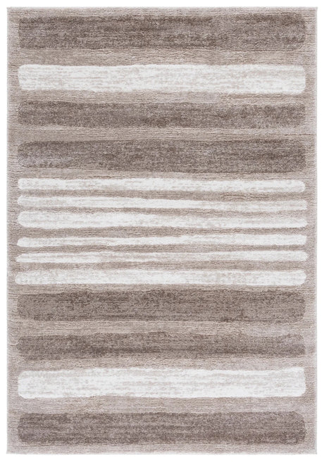 Safavieh Northport 800 4'-0" x 6'-0" Rug in Taupe / Ivory