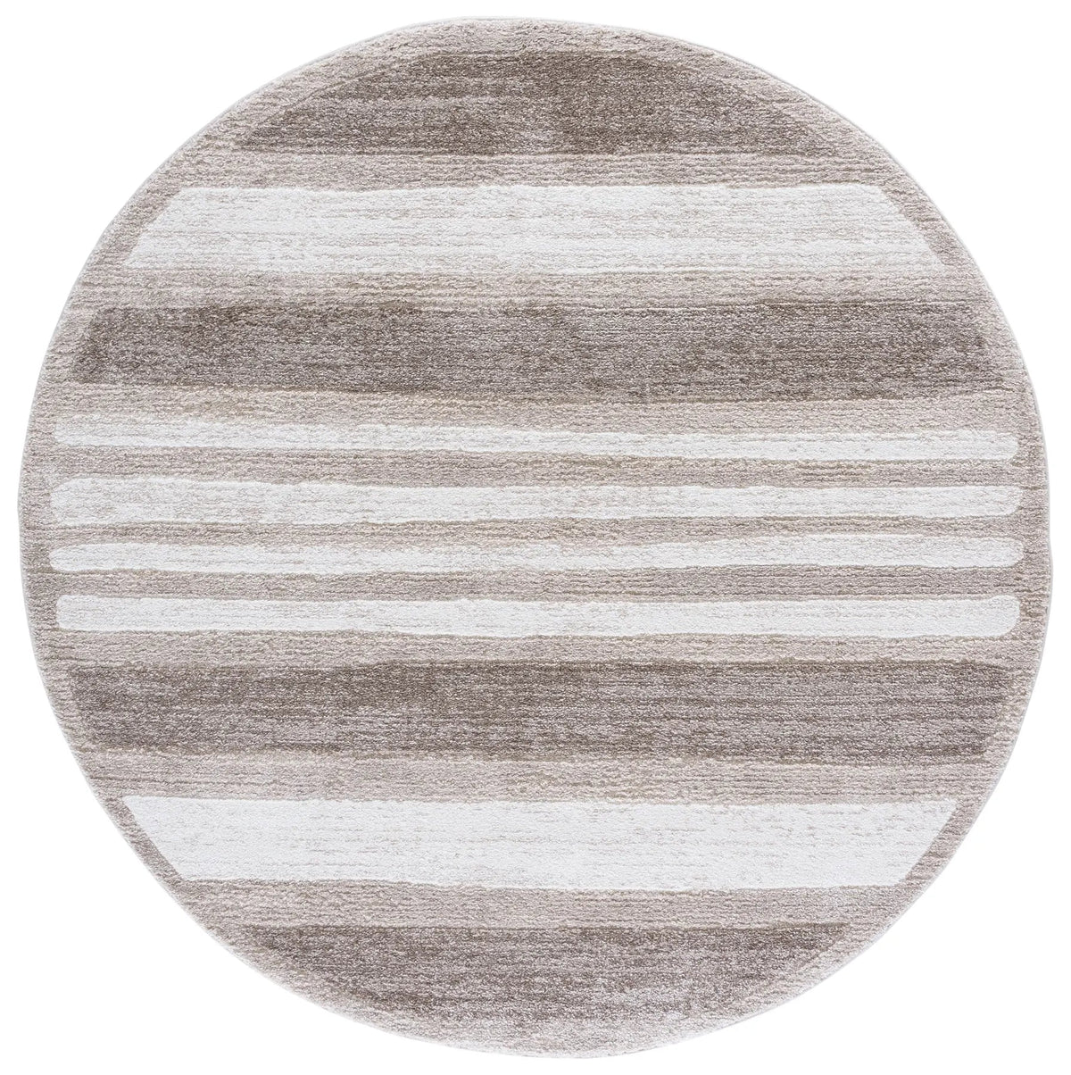 Safavieh Northport 800 6'-7" x 6'-7" Rug in Taupe / Ivory
