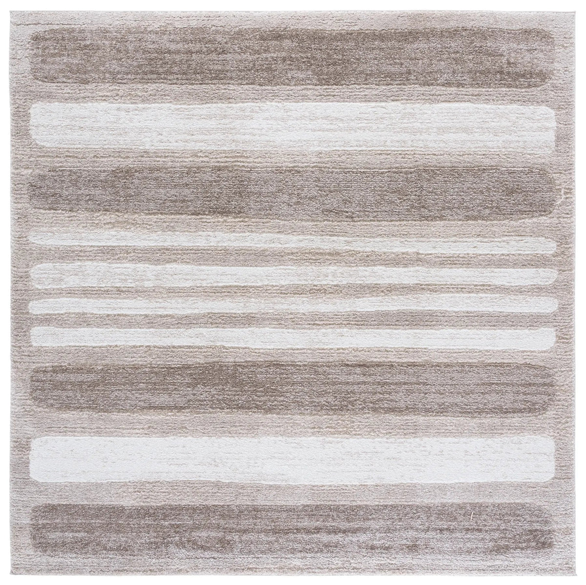 Safavieh Northport 800 6'-7" x 6'-7" Rug in Taupe / Ivory
