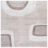 Safavieh Northport 800 6'-7" x 6'-7" Rug in Taupe / Ivory