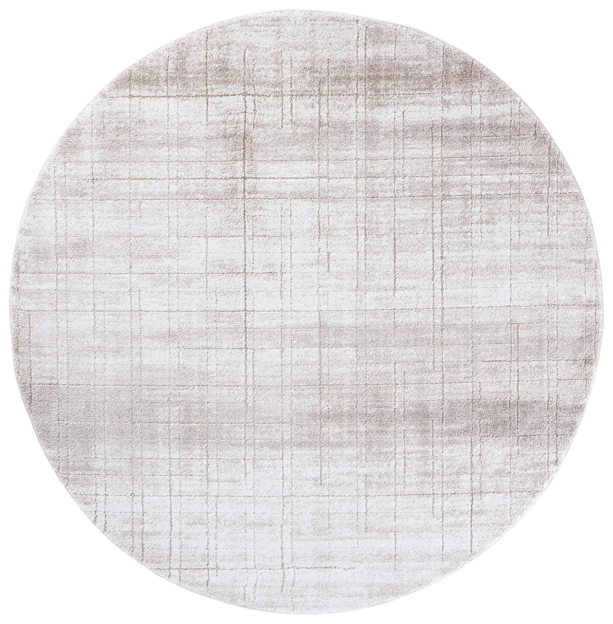 Safavieh Northport 800 6'-7" x 6'-7" Rug in Taupe / Ivory